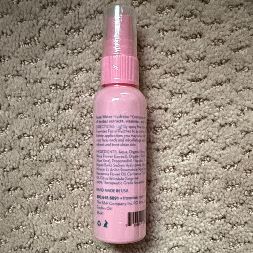 Frownies Rose Water Hydrator Moisturizer – Pink - Picture 2 of 2